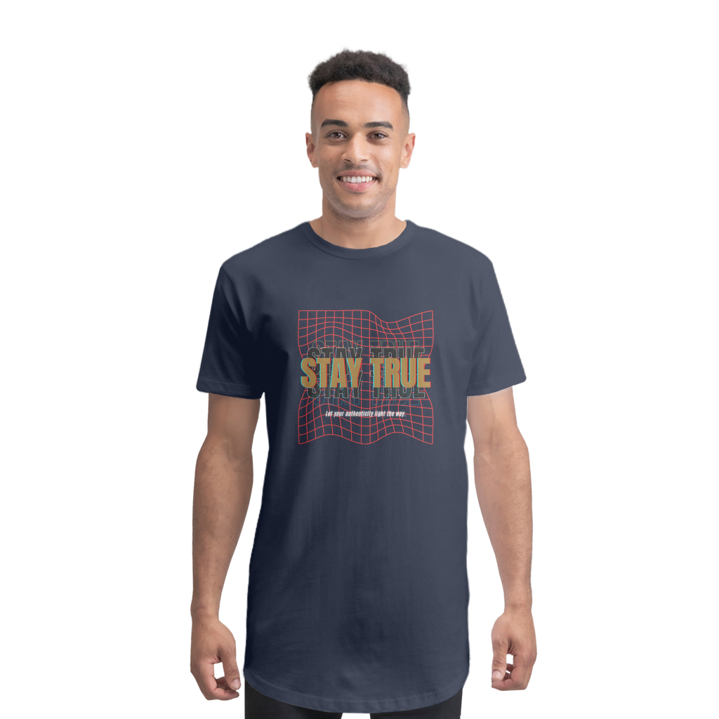 Stay True Long Body T-Shirt