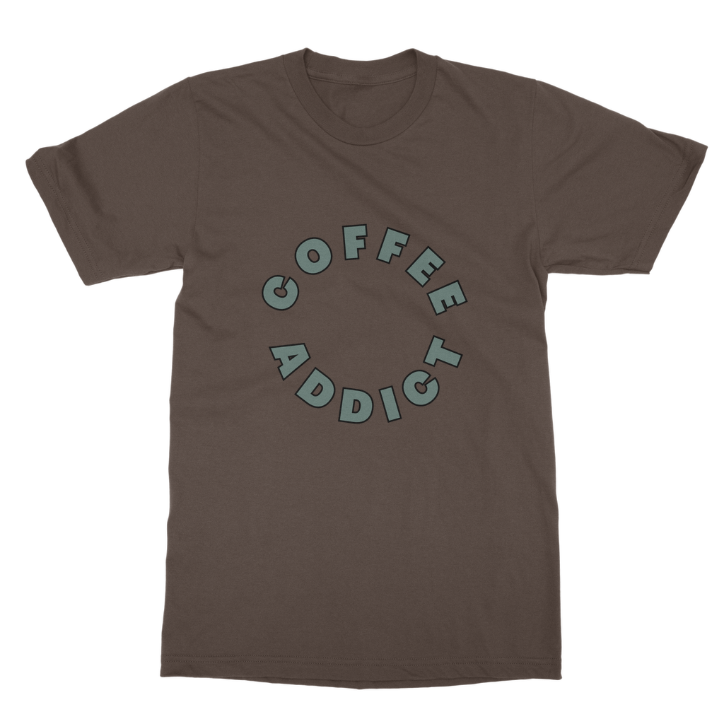 Coffee Addict Classic Adult T-Shirt