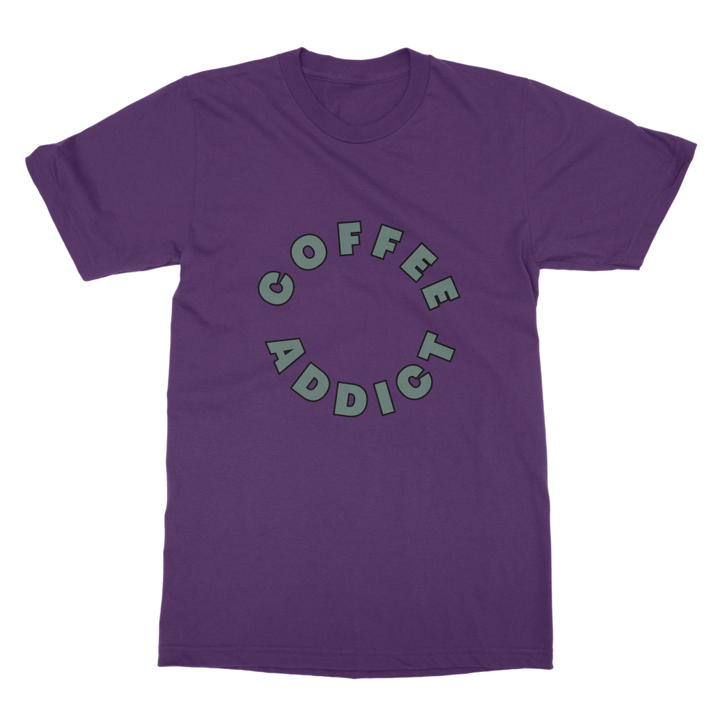 Coffee Addict Classic Adult T-Shirt