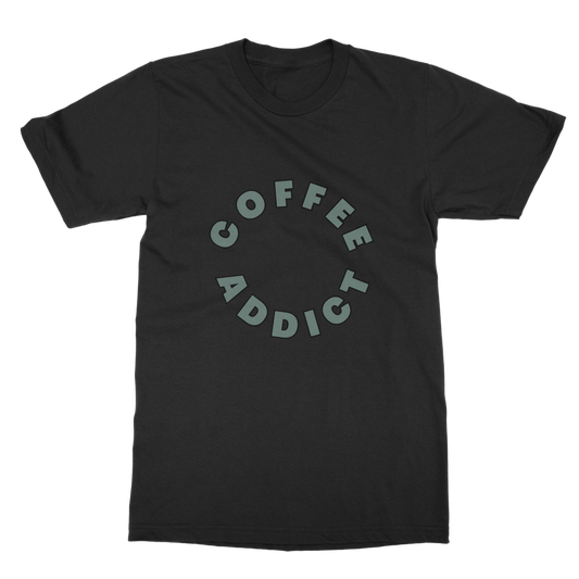Coffee Addict Classic Adult T-Shirt