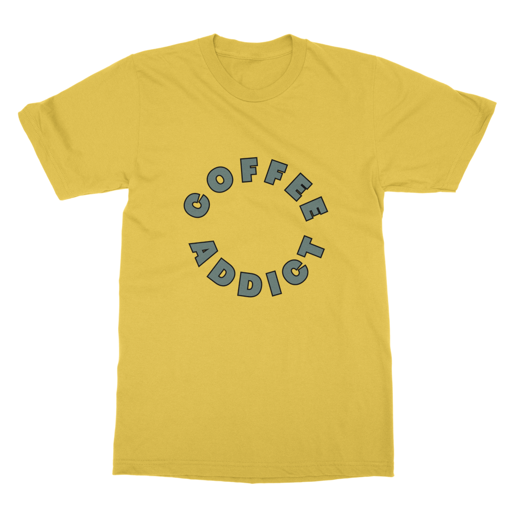 Coffee Addict Classic Adult T-Shirt