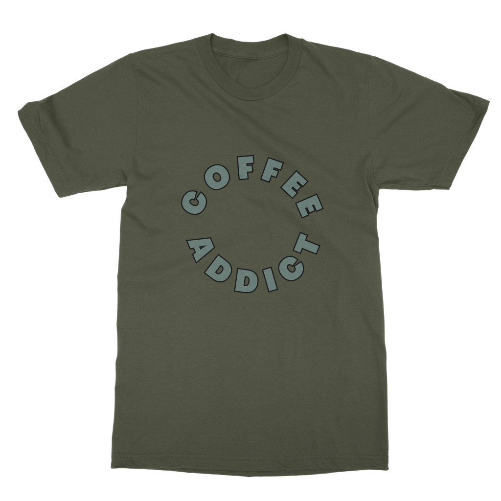 Coffee Addict Classic Adult T-Shirt