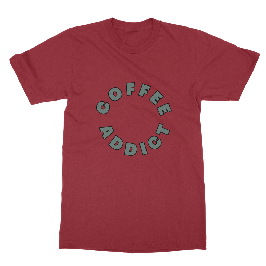 Coffee Addict Classic Adult T-Shirt