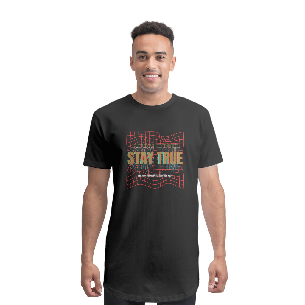 Stay True Long Body T-Shirt