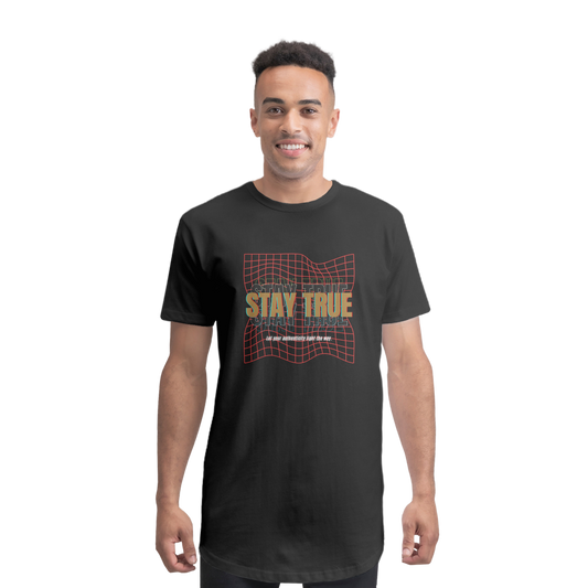Stay True Long Body T-Shirt